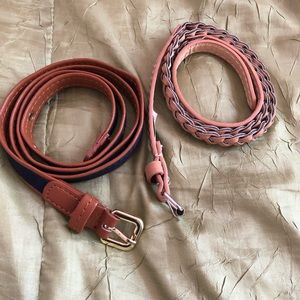 Two thin waist belts!!